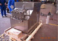 औद्योगिक SUS304 स्टेनलेस स्टील दूध homogenizer मशीन 3000L / एच 22 किलोवाट