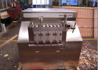 औद्योगिक उच्च गति दूध homogenizer मशीन 1500L / H 300 बार दबाव