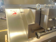 छोटे पैमाने पर स्टेनलेस स्टील 500 एल / एच दूध Homogenizer मशीन