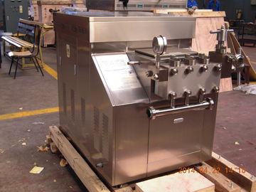 इलेक्ट्रिक तरल खाद्य Homogenizer, 2 चरणों Homogenization मशीन
